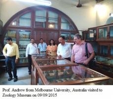 Visit by Prof. Andrew from Melbourne University, Australia